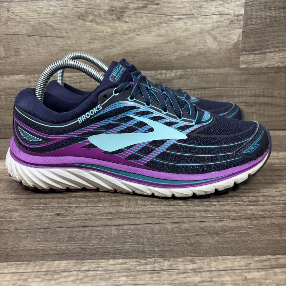 Brooks Glycerin 15 Blue Purple Womens US Size 9.5 1202471B485 Running Shoes